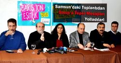 Samsun’daki Toplantıdan Sinop’a Tepki Mesajları 
