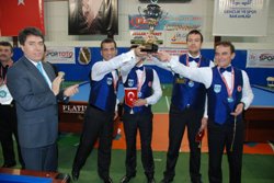 BİLARDO TÜRKİYE ŞAMPİYONASI SONA ERDİ 