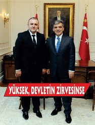 DEVLETİN ZİRVESİNE ZİYARET
