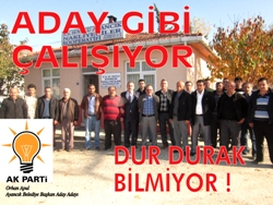 Aday gibi çalışıyor