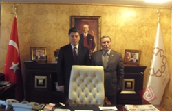 Mardin Valisi Dr. Cengiz'e Ziyaret