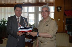 SAHİL GÜVENLİK KOMUTANI TÜMAMİRAL DÜLGER SİNOP TA