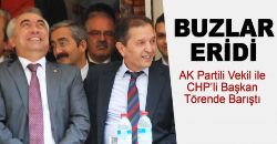 AK Partili Vekil ile CHP li Başkan Barıştı