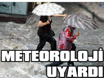 KUVVETLİ YAÐIŞ UYARISI