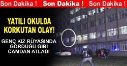 Genç Kız Okulun Penceresinden Kendini Attı