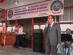 Ayancık Meslek Yüksekokul mezunlarına veda yemeği