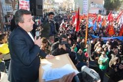 ÇEVRECİLER GERZE\ DE MİTİNG YAPTI 