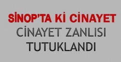 CİNAYET ZANLISI TUTUKLANDI