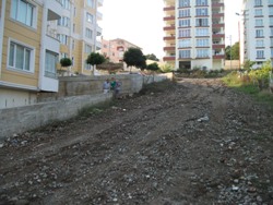 Sinop’ta yağanak yağış yolları tahrip etti