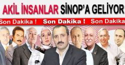 Akil İnsanlar Sinop\ a Geliyor