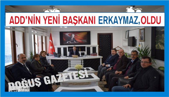 ADD AYANCIK ŞUBESİ YENİ BAŞKANI ERDOĞAN ERKAYMAZ