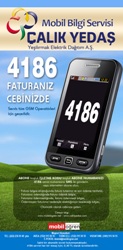 ÇALIK YEDAŞ TA SMS İLE FATURA ÖÐRENME DÖNEMİ