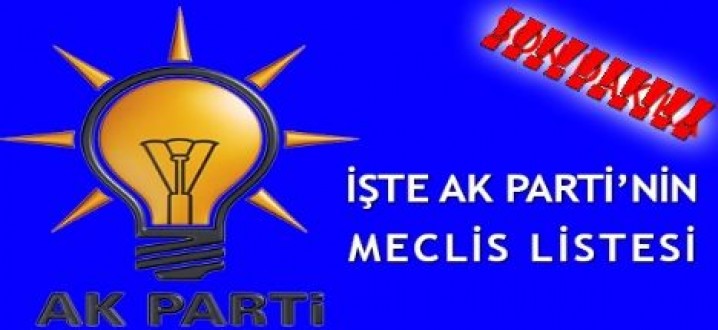 Ak Parti Ayancık İl Genel Meclis Üyesi Adayları Belirlendi