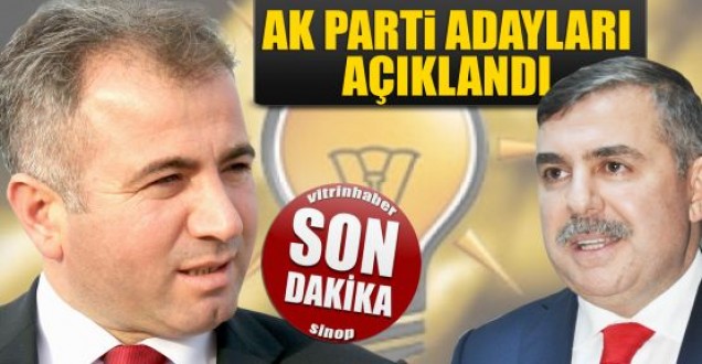 AK Parti Sinop adaylarını açıkladı