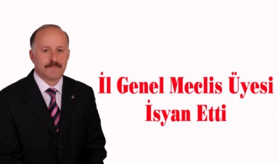 AK Parti Sinop İl Genel Meclis Üyesi isyan etti!