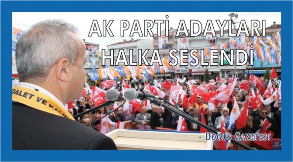 Ak Partiden Meydan Mitingi