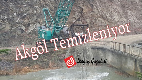 Akgöl Temizleniyor