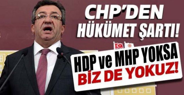 Altay; "MHP VE HDP YOKSA BİZDE YOKUZ!"