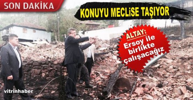 Altay; Yaralar sarılacak!