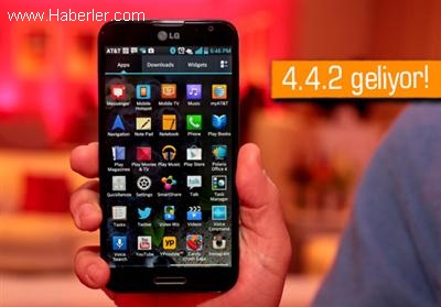 Android 4.4, Lg Optimus G ve Pro İçin Testte