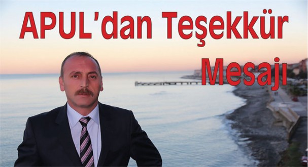 APUL'dan Teşekkür Mesajı