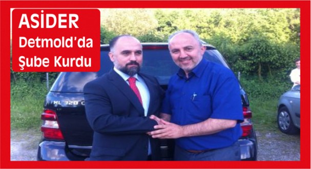 ASİDER Detmold'da Şube Kurdu 