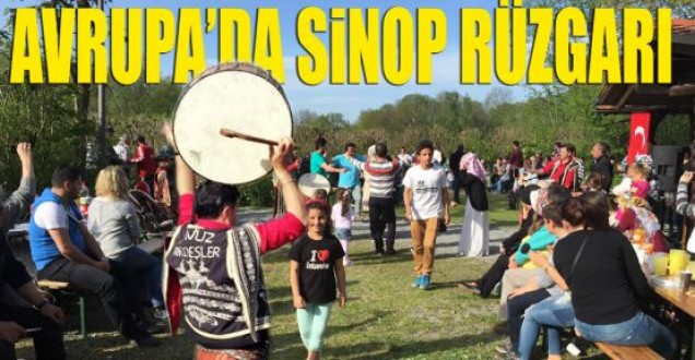 Avrupalı Sinoplular hıdırellez şenliğinde buluştu 