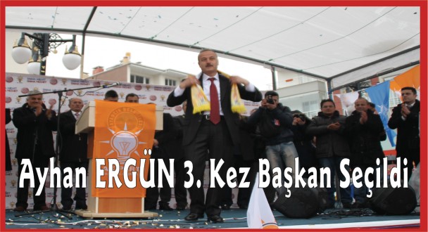 Ayancık 3. Kez Ayhan ERGÜN dedi