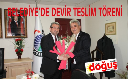 Ayancık Belediye Başkanlığında Devir Teslim Töreni Yapıldı