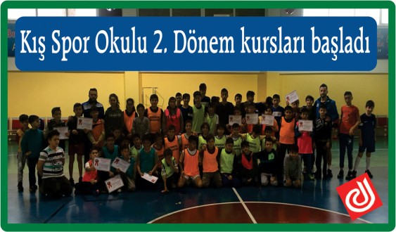 Ayancık Belediyesi Kış Spor Okulu 2. Dönem kursları başladı