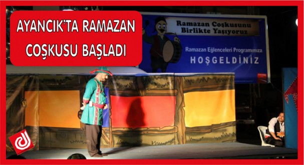 AYANCIK BELEDİYESİ RAMAZAN ETKİNLİKLERİ STARTINI VERDİ