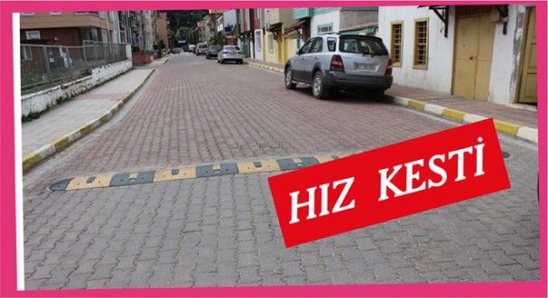 Ayancık Belediyesinden Hız Kesici Uygulaması