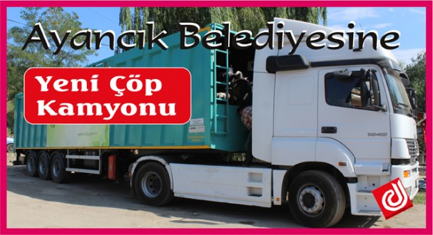 Ayancık Belediyesine Yeni Çöp Kamyonu 