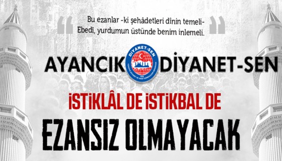 Ayancık Diyanet Sen İlçe Temsilciliğinden Basın Açıklaması