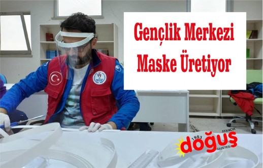 Ayancık Gençlik Merkezi Maske Üretiyor