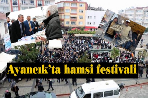 Ayancık hamsi festivaline yoğun katılım