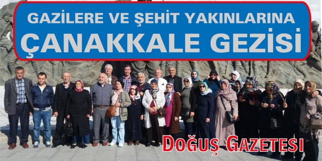 AYANCIK KAYMAKAMLIĞI TARAFINDAN GAZİLERE VE ŞEHİT YAKINLARINA ÇANAKKALE GEZİSİ DÜZENLENDİ