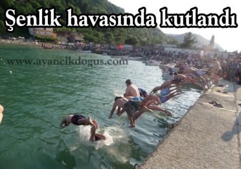 Ayancık köyünde Denizcilik Bayramı kutlandı