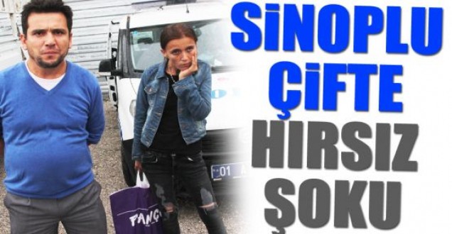 Ayancık'lı çifte hırsız şoku