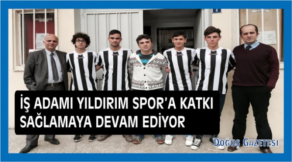 Ayancık'lı İş adamımız Yıldırım yardımlarına bir yenisini daha ekledi.