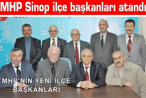 Ayancık MHP İlçe Başkanı İbrahim ÇAYLI oldu