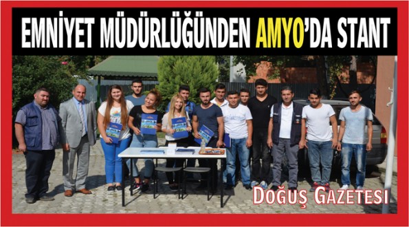 Ayancık Polisinden AMYO Öğrencilerine Dost Eli Standı