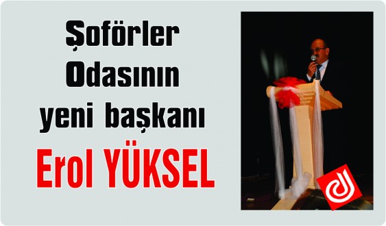 Ayancık Şoförler Odası başkanı belli oldu