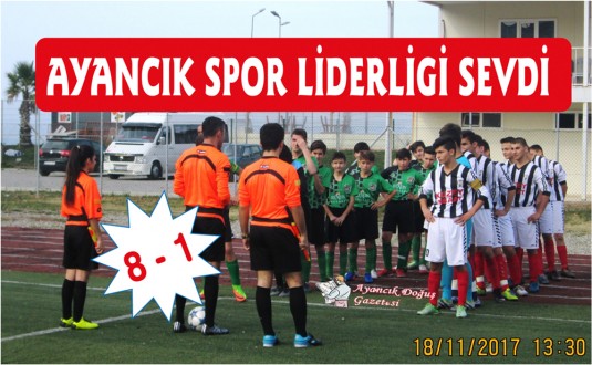 AYANCIK SPOR LİDERLİGİ SEVDİ