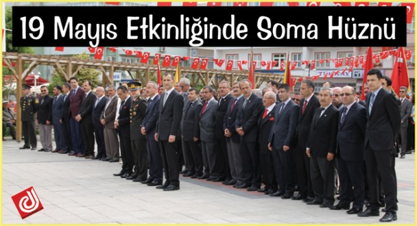 Ayancık'ta 19 Mayıs Etkinliğinde Soma Hüznü 