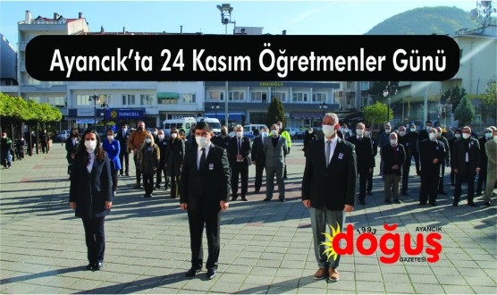 Ayancık'ta 24 Kasım Öğretmenler Günü 
