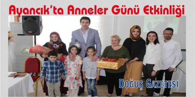Ayancık'ta Anneler Günü Etkinliği