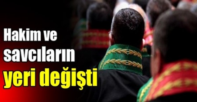 Ayancık'ta bir hakimin görev yeri değişti