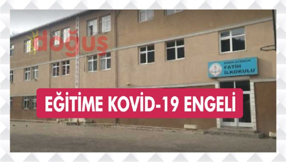 Ayancık'ta bir köy ve okula 'korona' engeli