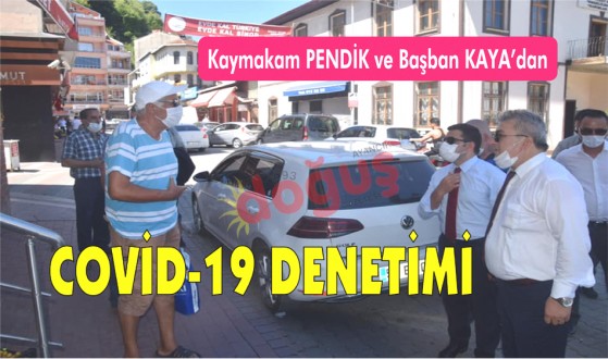 Ayancık'ta denetimler başladı.